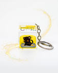 Cat Pee Liquid Keychain (Black)