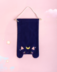 Black Moon Cat Pin Banner (XL)