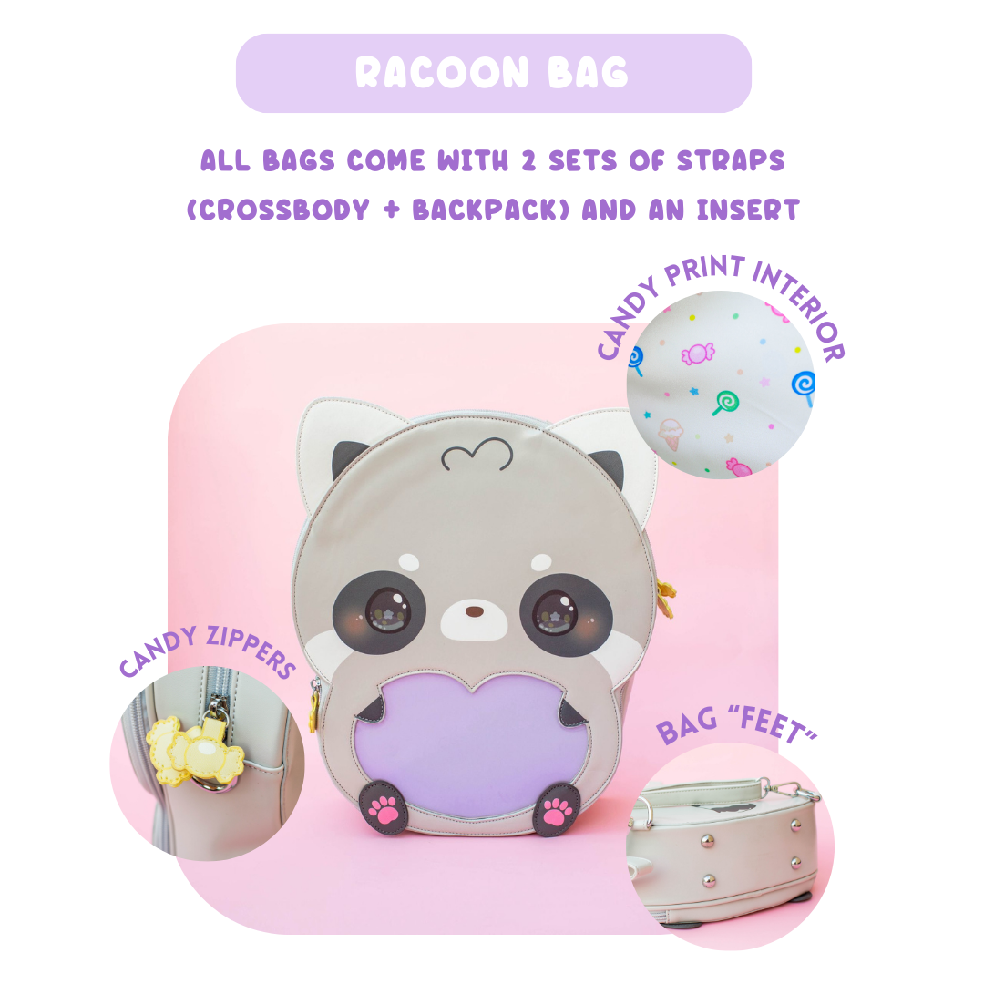 Raccoon Candy ItaBag