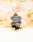 Overwhelmed Kitty Pin