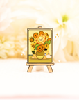 Sunflowers & Ducks Pin