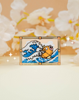 Karp: The Great Wave Off Kanagawa Pin