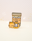 Allergic to Work Pin