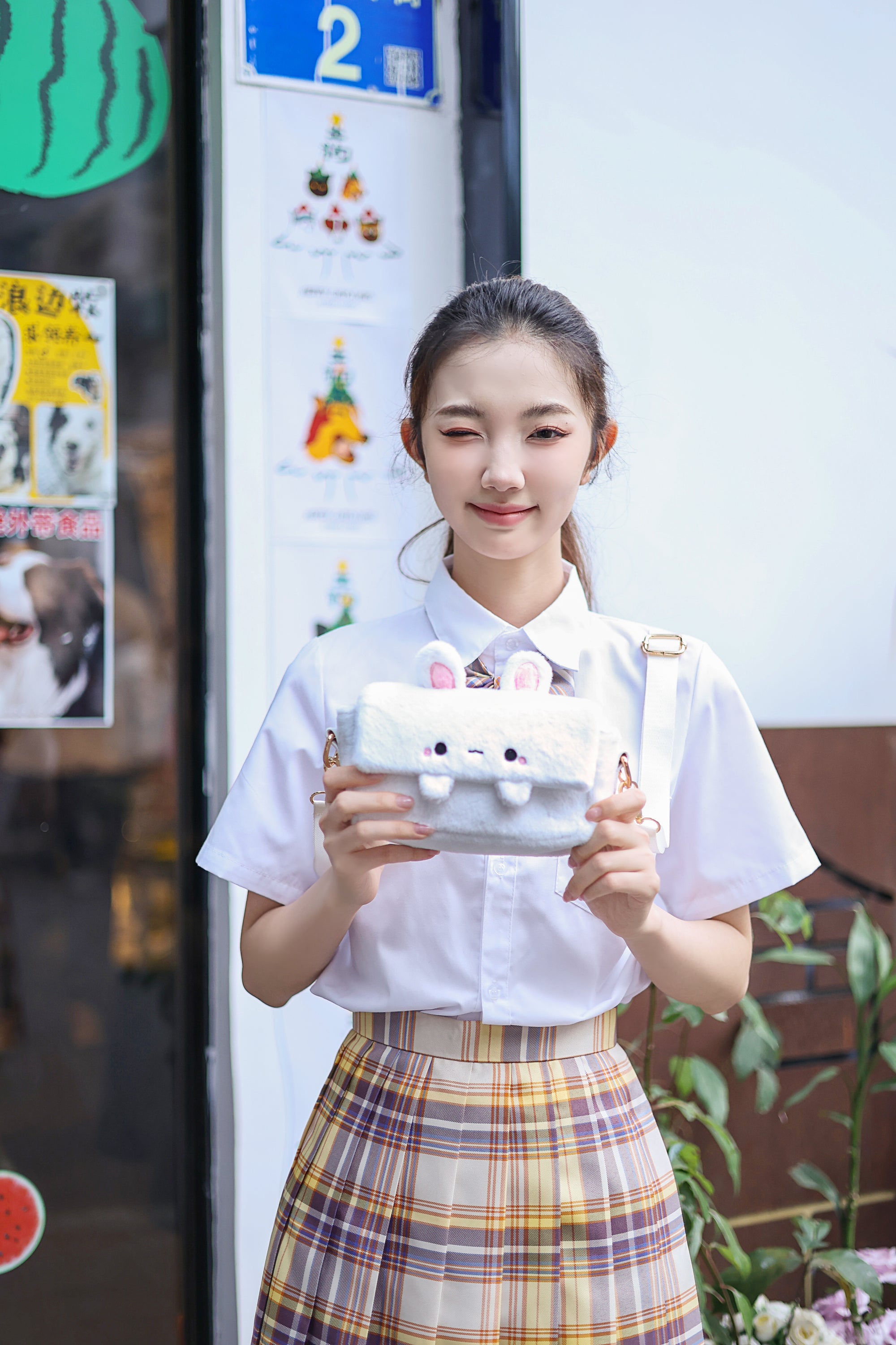 Fluffy Bunny Bag