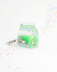 Flower Fields Liquid Keychain