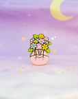 Ditto Flower Vase Pin