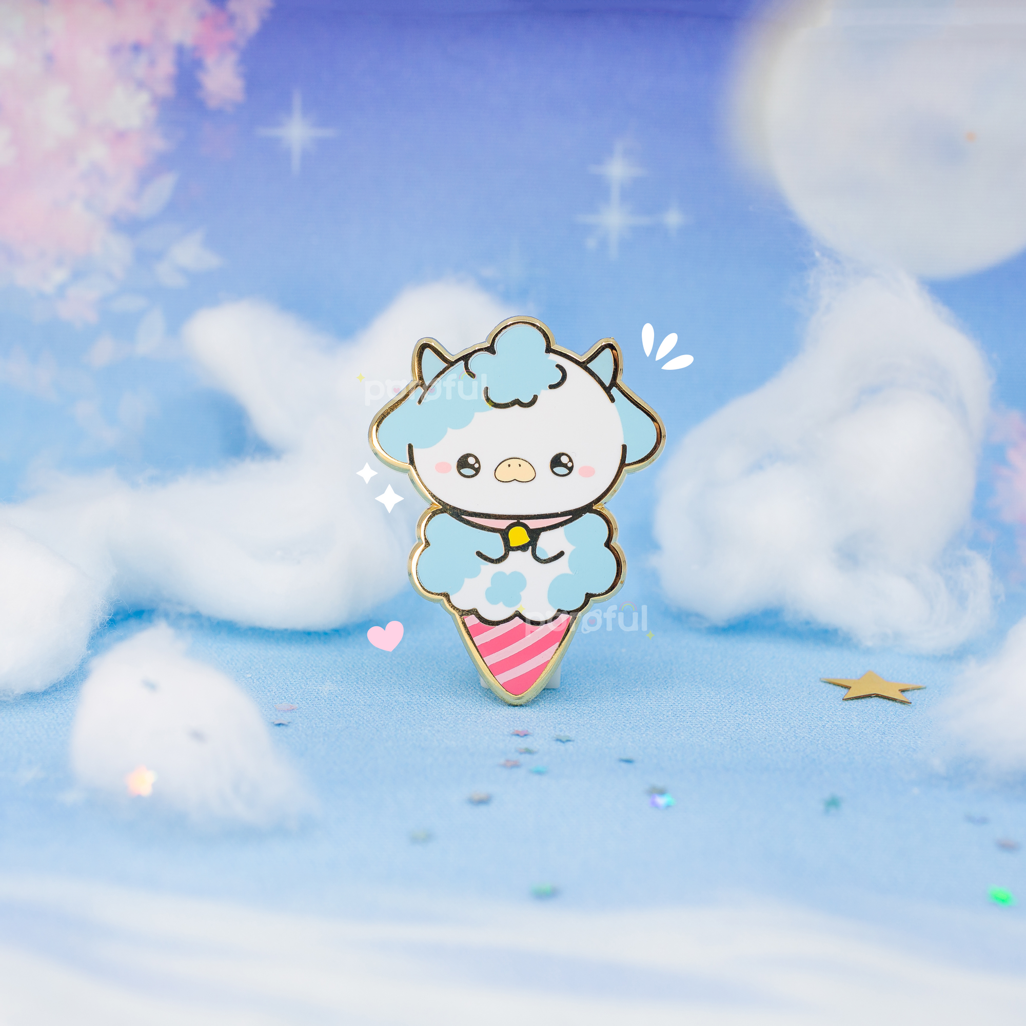 Cotton Candy Cow