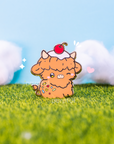 Highland Cow Pin