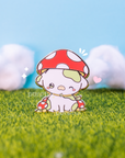 Mushroom Cow Pin