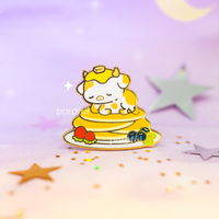 Fluffy Cow Pancakes Pin