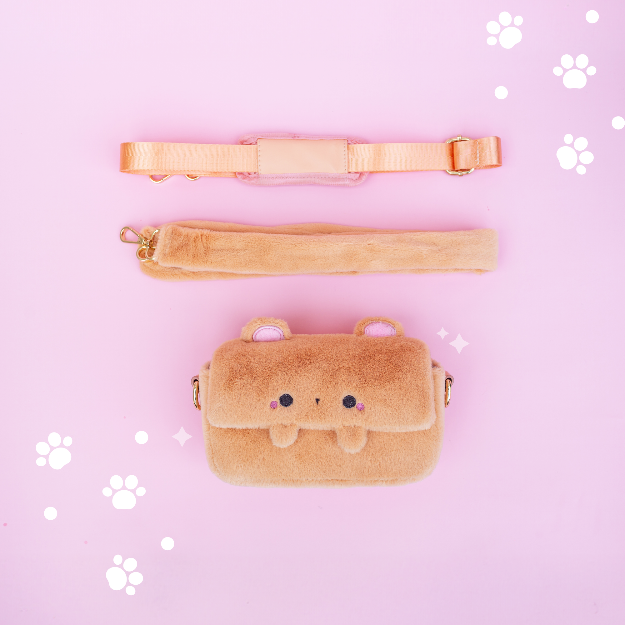 Fluffy Bear Bag