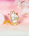 Bun-nana Parfait Pin