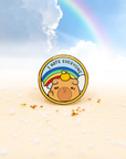 I Hate Everyone Capybara Pin