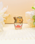 Capybara Noodles Pin