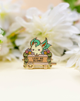 Leaf Me Alone Pin