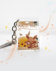 Boba Milk Tea Liquid Keychain