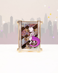 Mew Two Glowing City Lights Pin