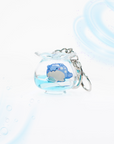 Pet Spheal Liquid Keychain