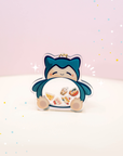 Snorlax Shaker Keychain