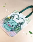 Bulbasaur's Blooming Garden Tote Bag