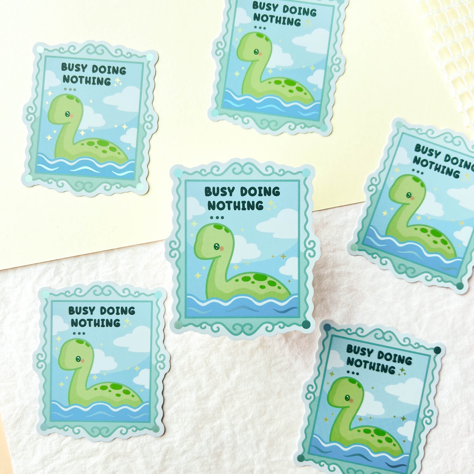 Busy Doing Nothing Sticker