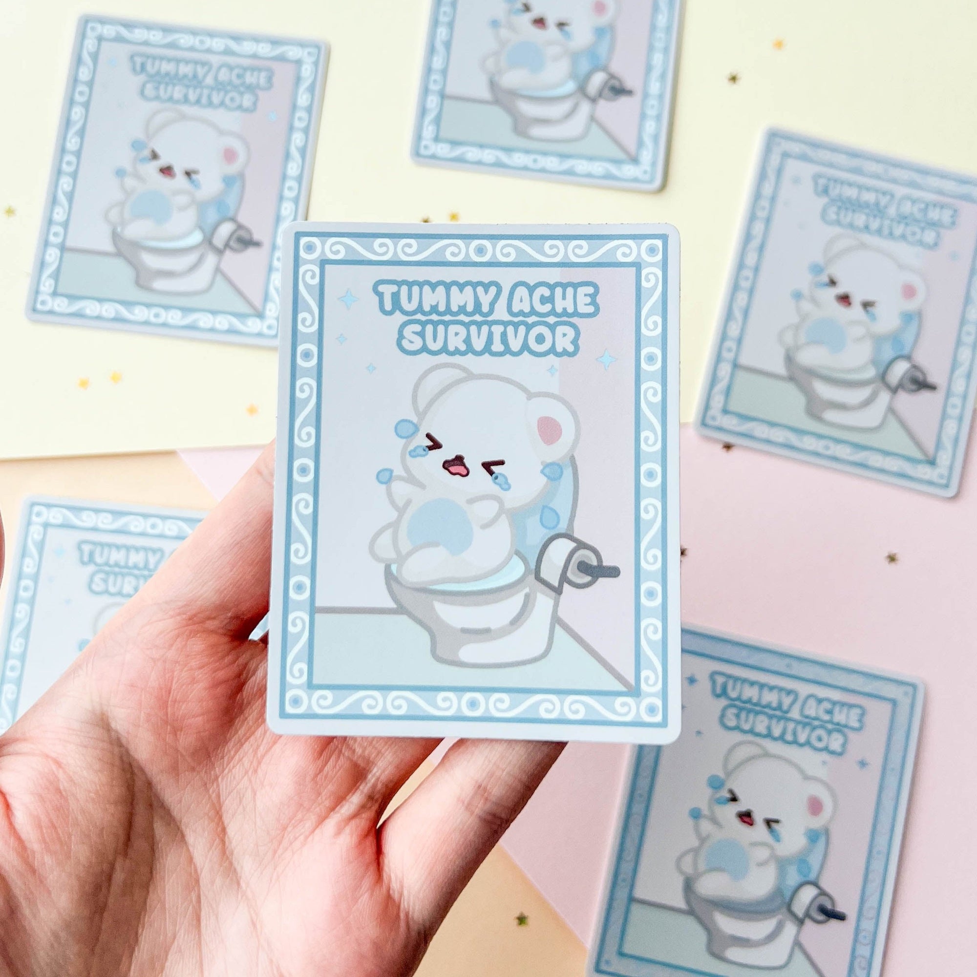 Tummyache Survivor Sticker