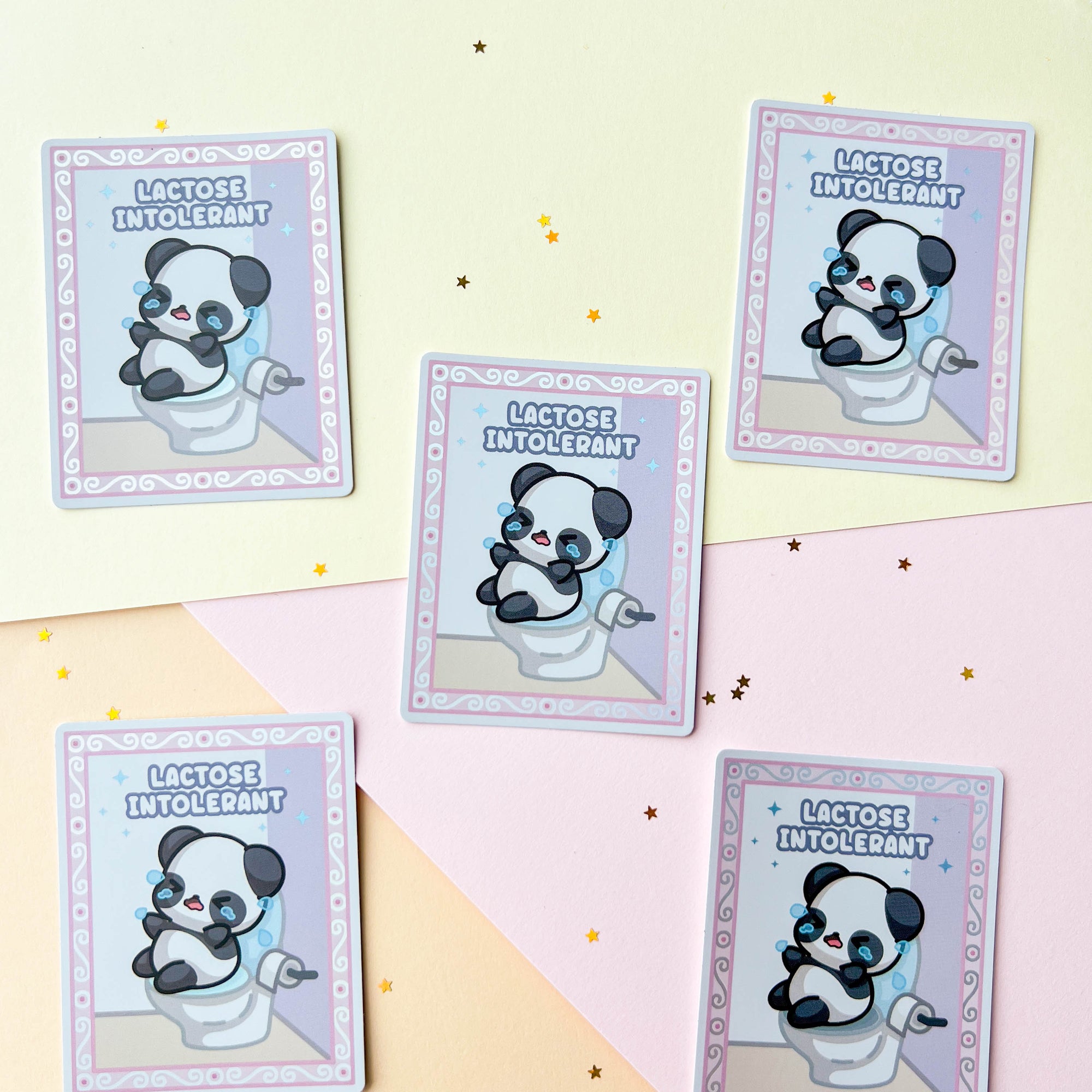 Lactose Intolerant Sticker