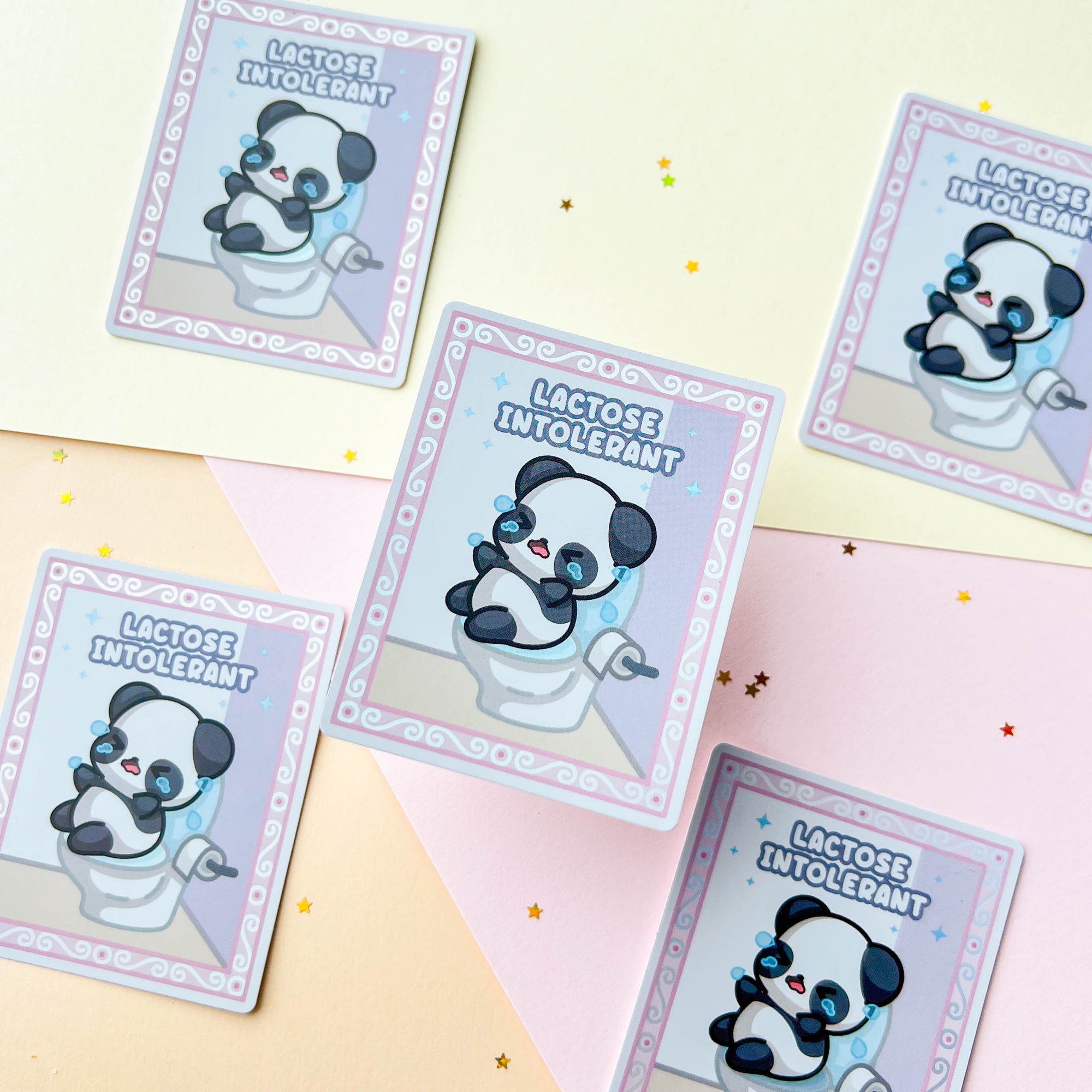 Lactose Intolerant Sticker
