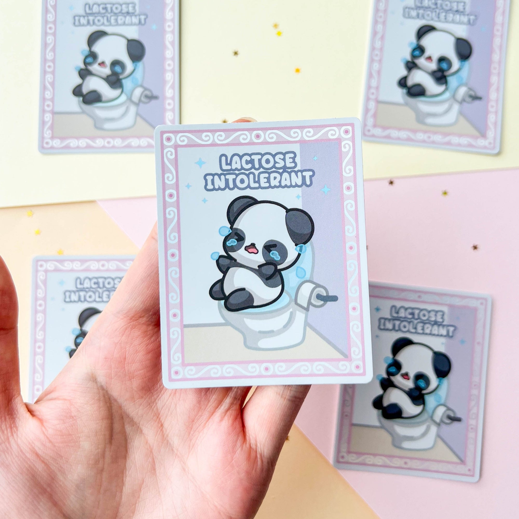 Lactose Intolerant Sticker