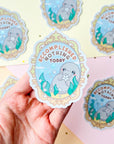 Accomplished Nothing Today Sticker