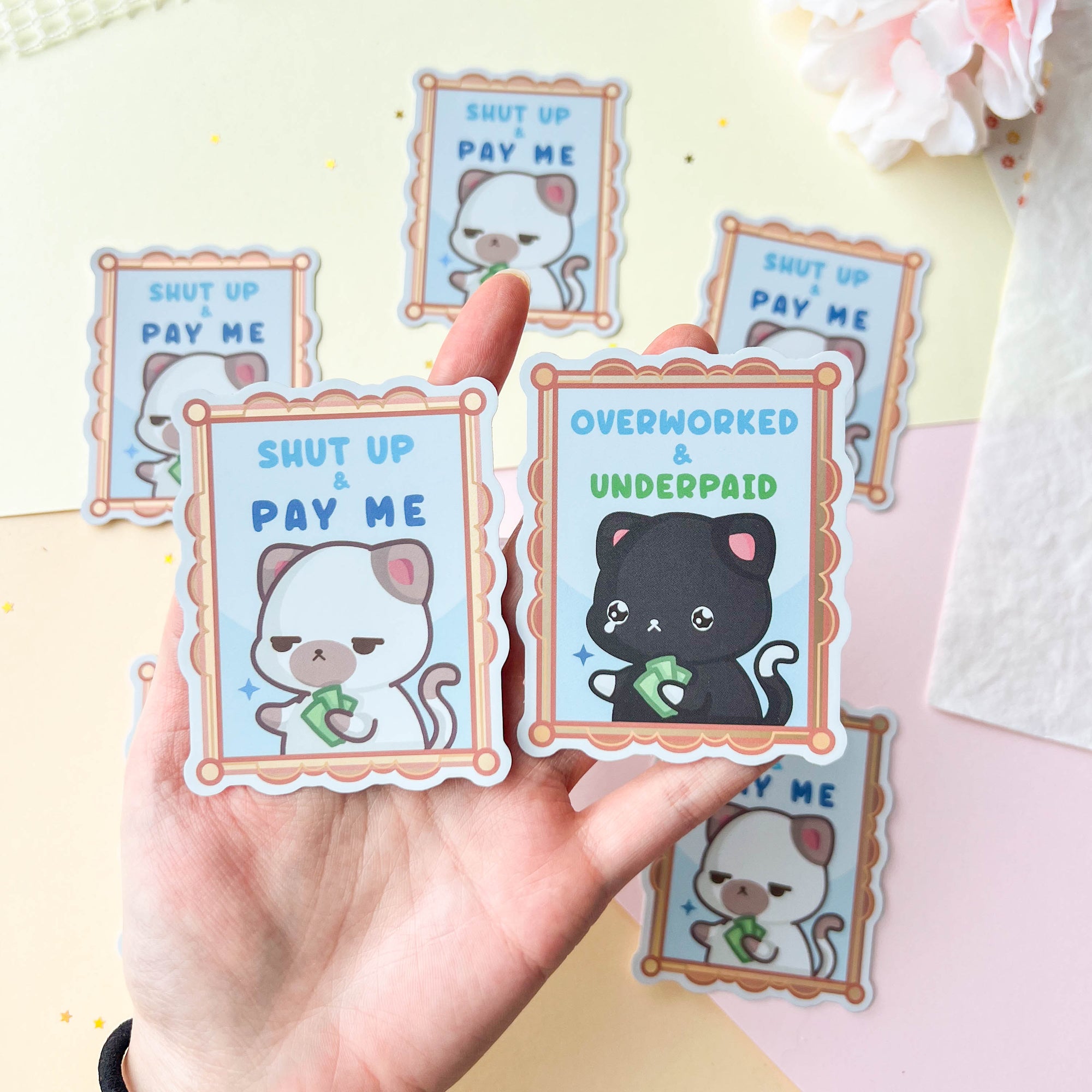 Shut Up & Pay Me Sticker