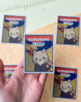 Screaming Inside Sticker