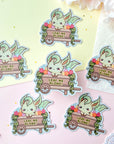 Leaf Me Alone Sticker