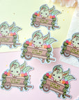 Leaf Me Alone Sticker