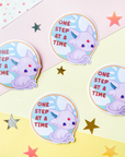 One Step At A Time Sticker