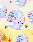 One Step At A Time Sticker