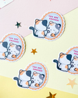 You Are Enough Cat Sticker