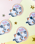 You Are Enough Cat Sticker