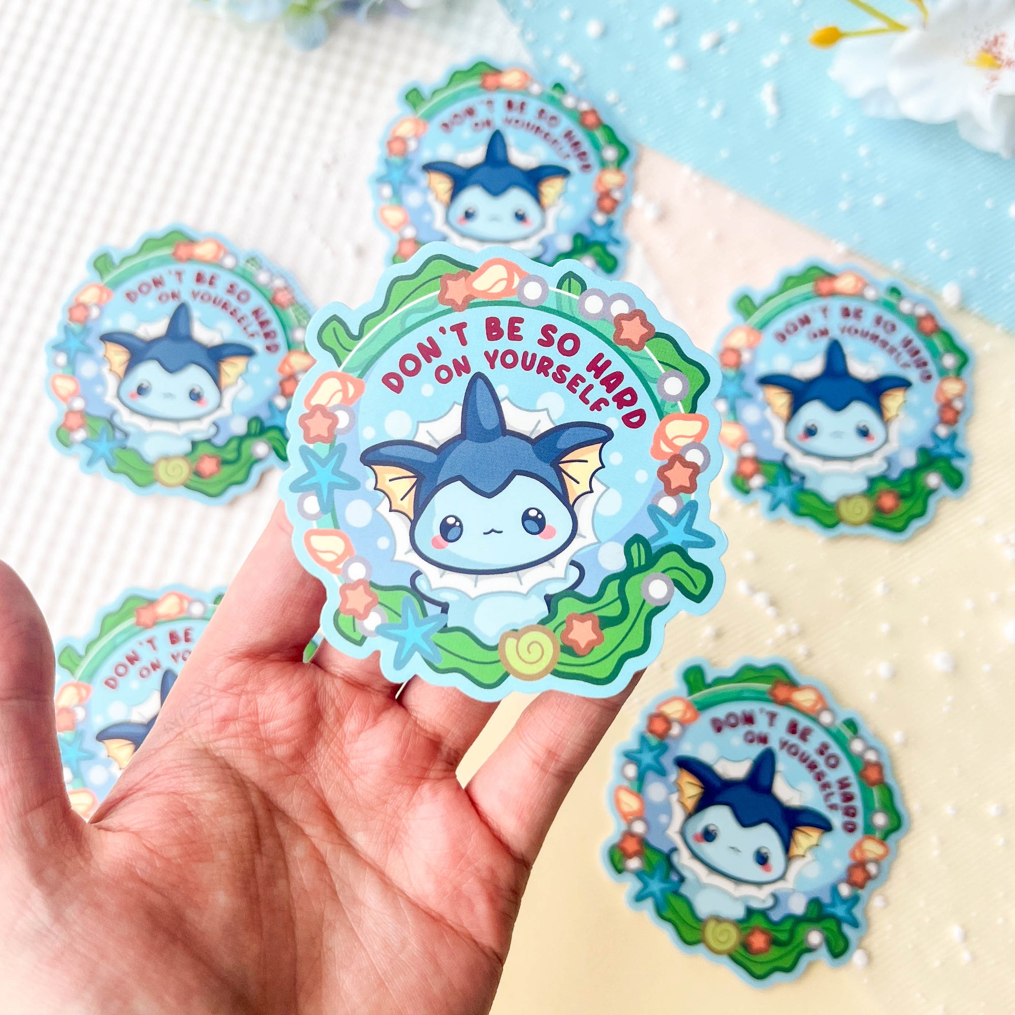 Don't Be So Hard On Yourself Sticker