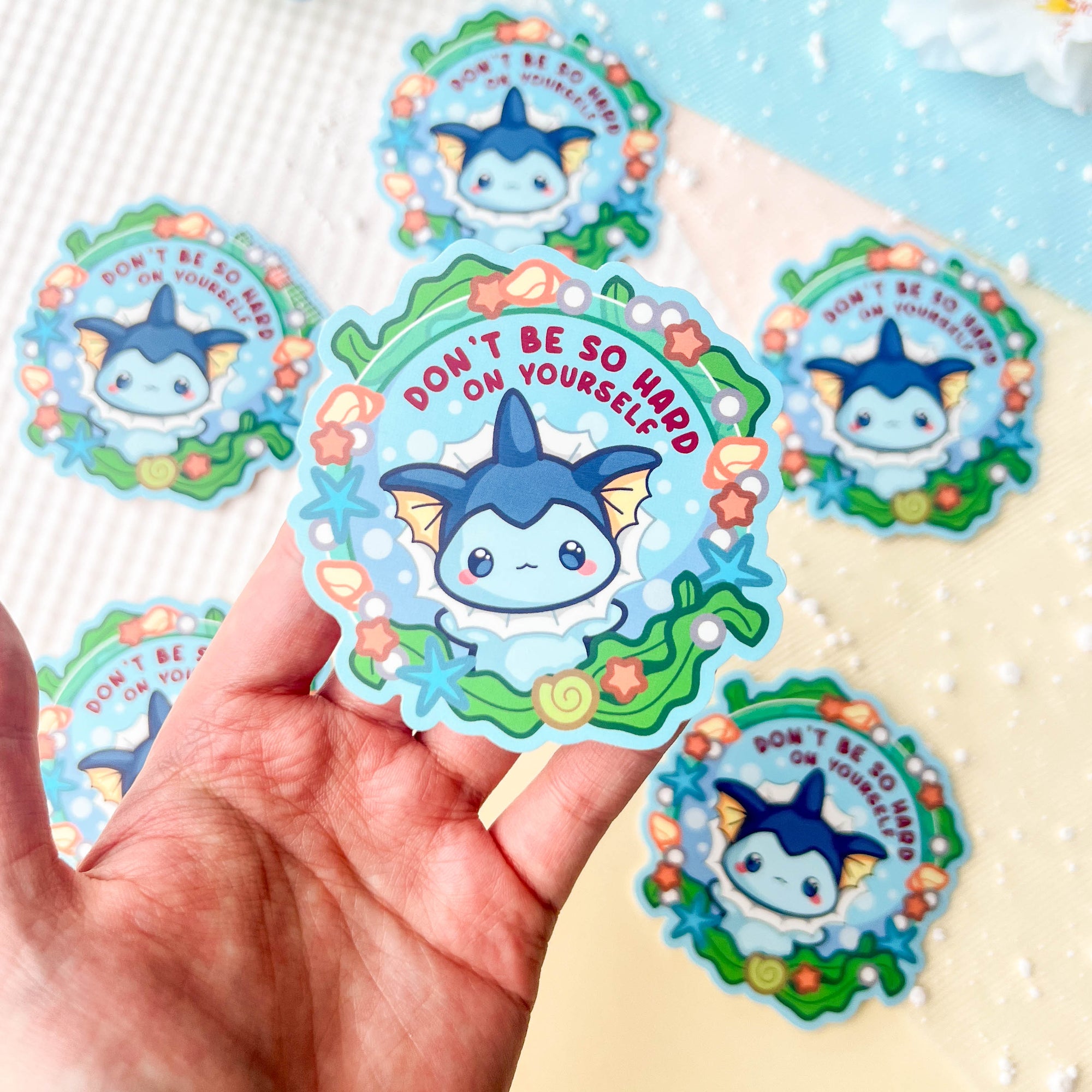 Don't Be So Hard On Yourself Sticker