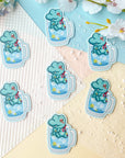Crocodile Iced Water Sticker