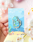 Crocodile Iced Water Pin