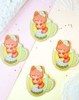 Chamomile Fox Sticker