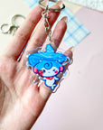 Mermaid Mage Acrylic Keychain