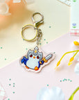 Knight Penguin Keychain