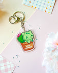 Keep Growing Keychain