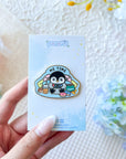 Me Time Penguin Pin