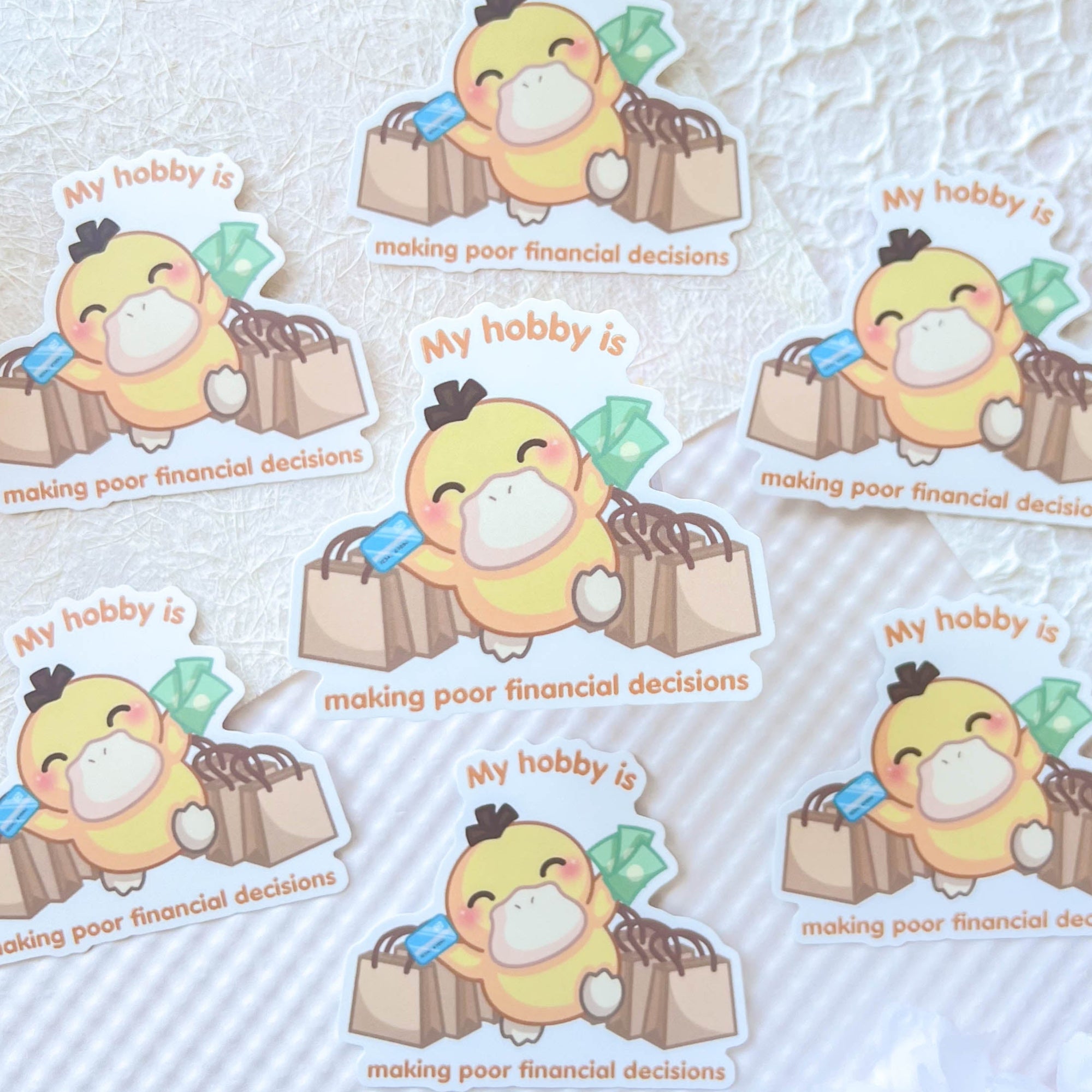 My Hobby Is Making Poor Financial Decisions Sticker