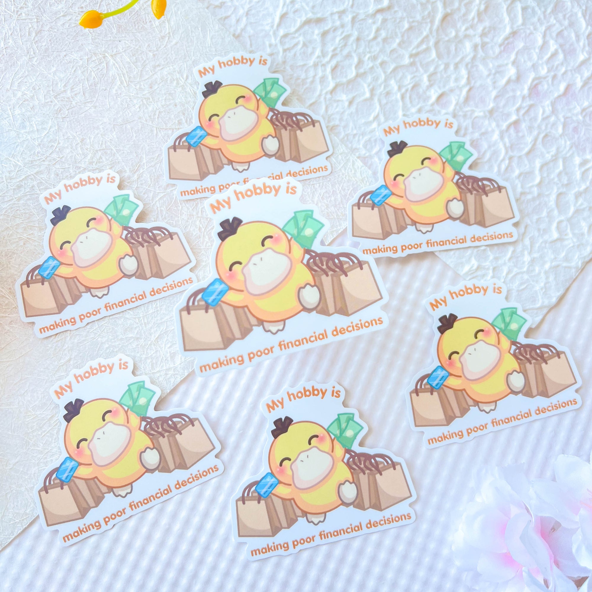 My Hobby Is Making Poor Financial Decisions Sticker
