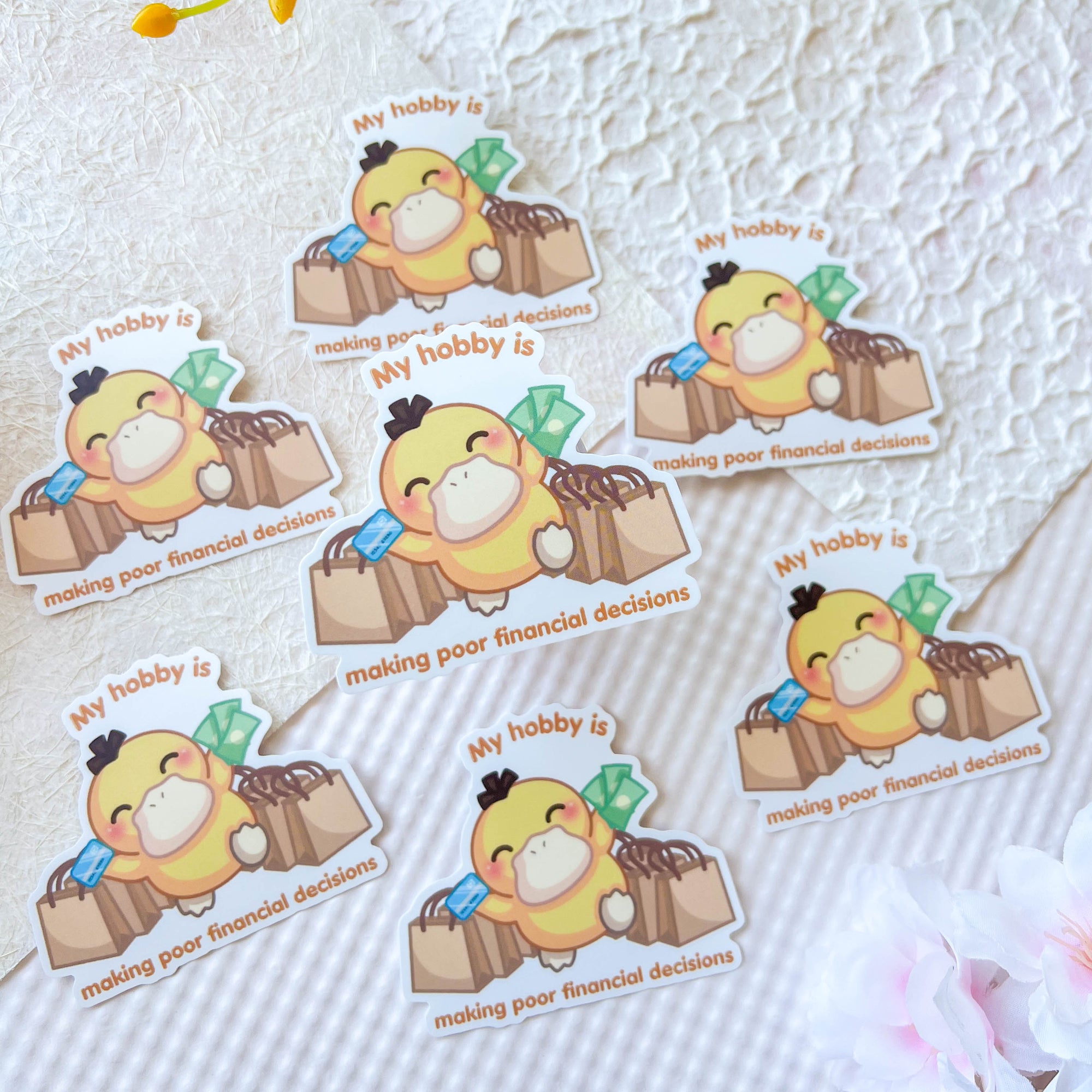 My Hobby Is Making Poor Financial Decisions Sticker
